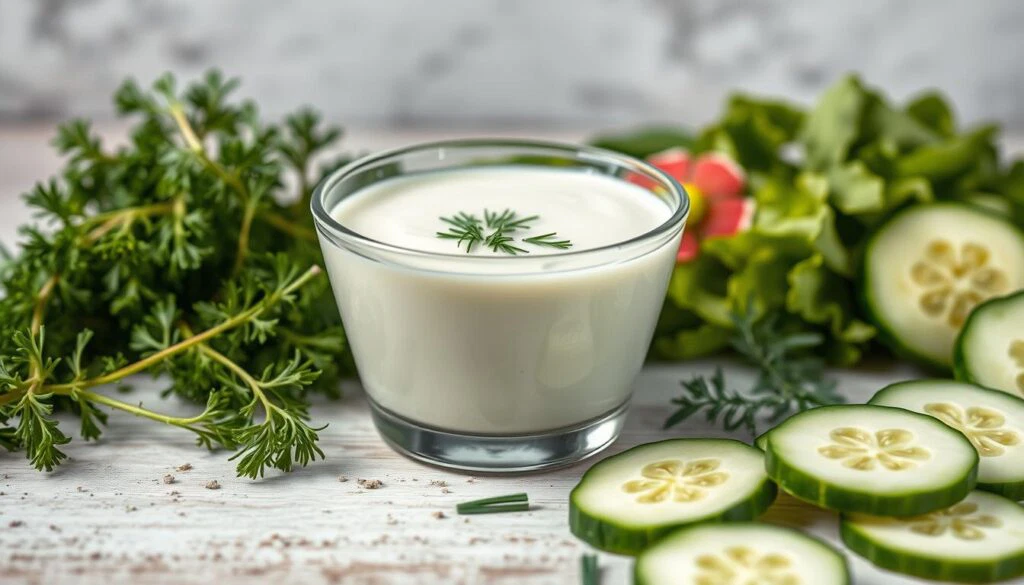 Kräuter Vinaigrette Buttermilch Dressing