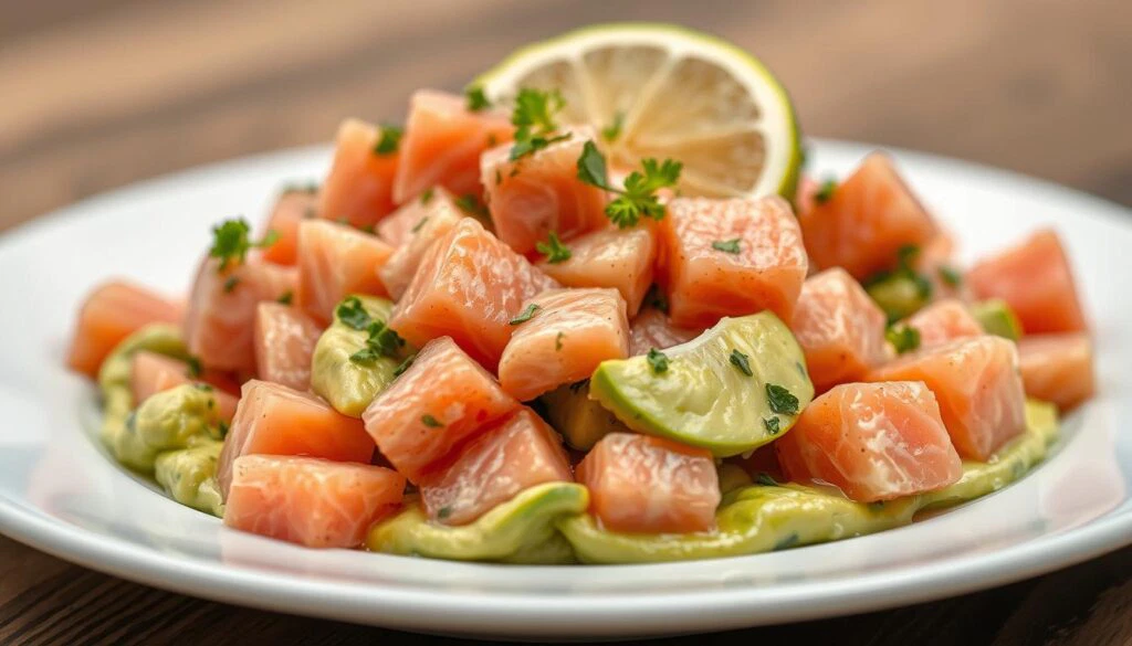Lachs Avocado Tatar Lachs Avocado Tatar