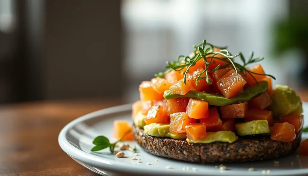 Lachs Avocado Tatar