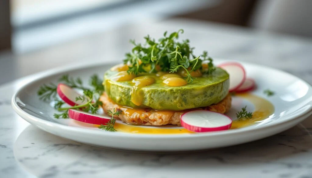 Lachs Avocado Tatar Serviervorschlag Lachs Avocado Tatar Serviervorschlag