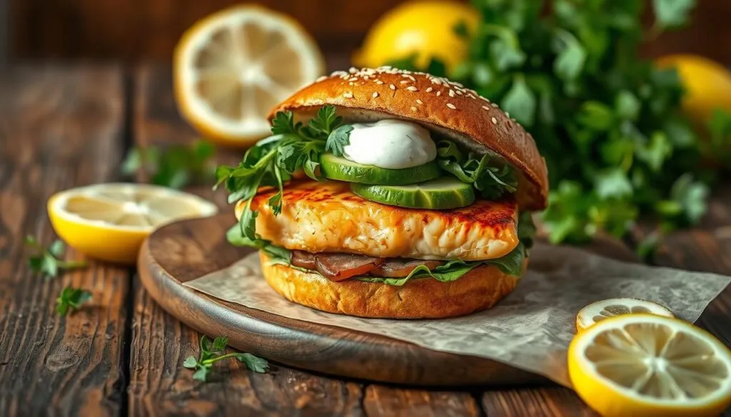 Lachsburger