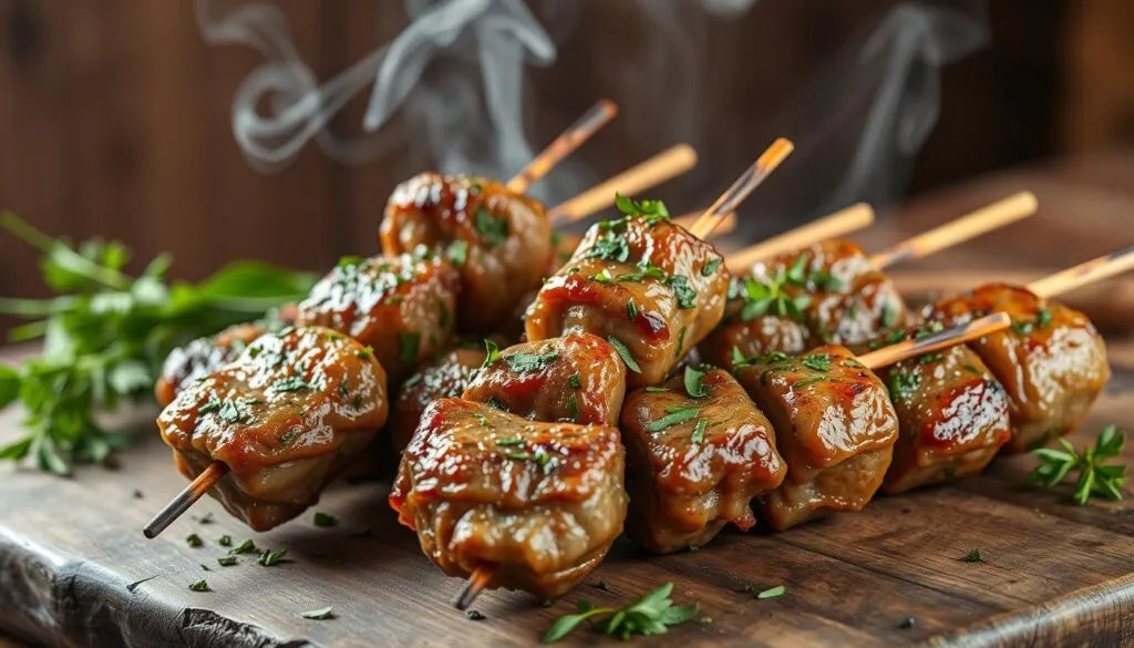 Lammspieße mit Kräuter-Marinade
