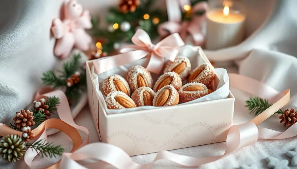 Marzipankissen als Geschenk