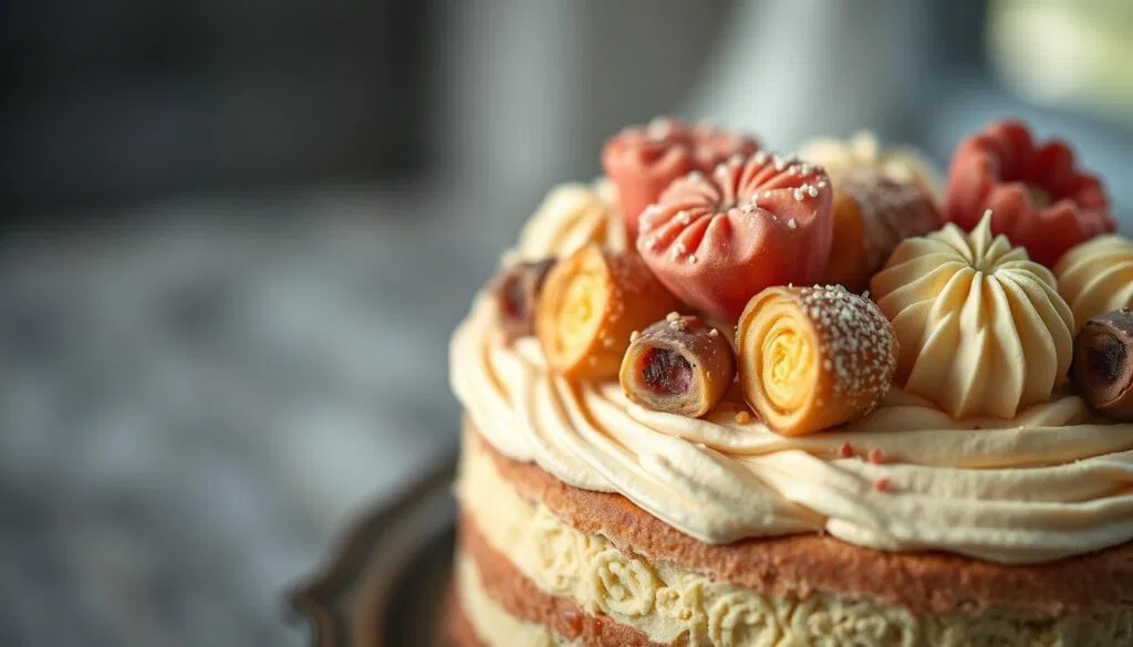 Marzipankissen in Torten