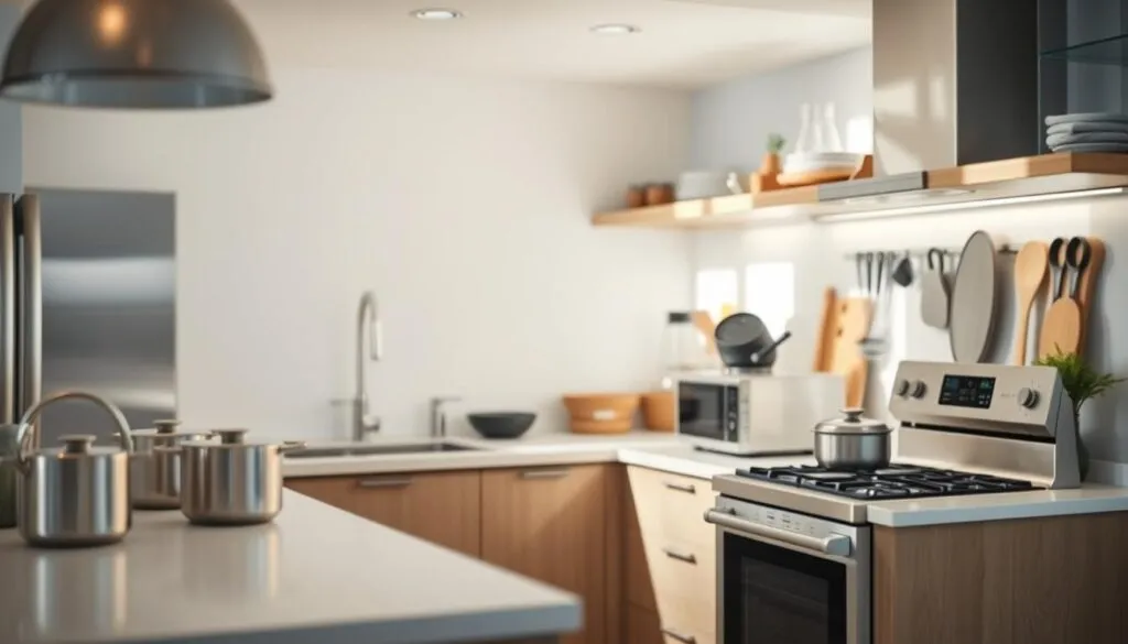 Minimalistische Küchenausstattung Minimalistische Küchenausstattung
