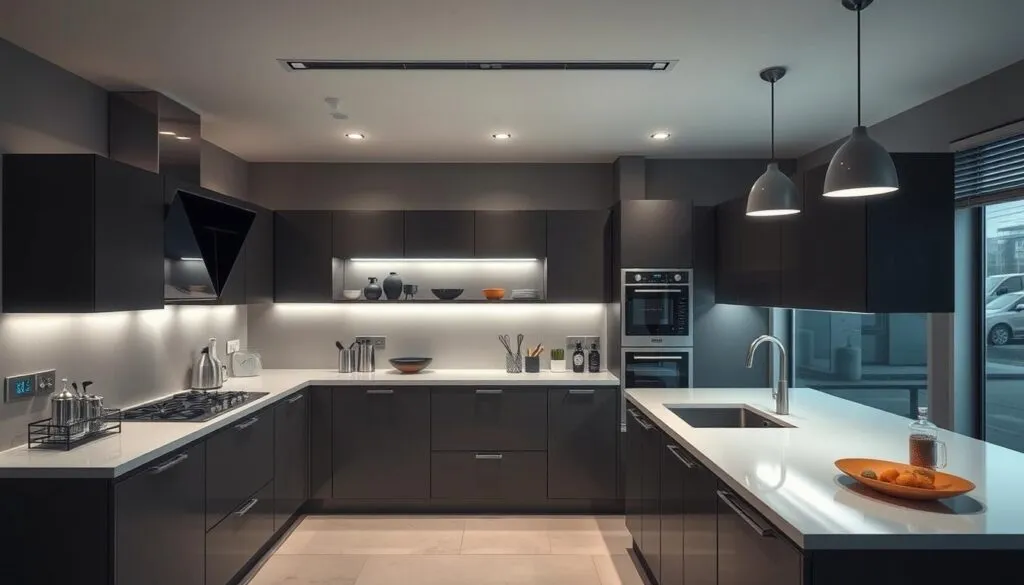 Moderne Küchentechnologie