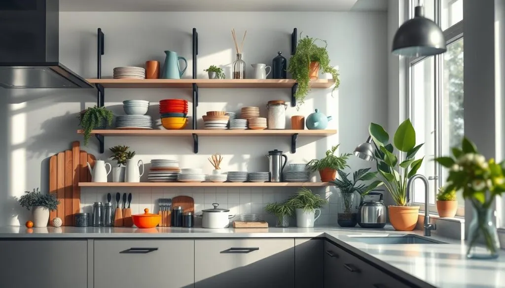 Offene Küchenregale Offene Küchenregale