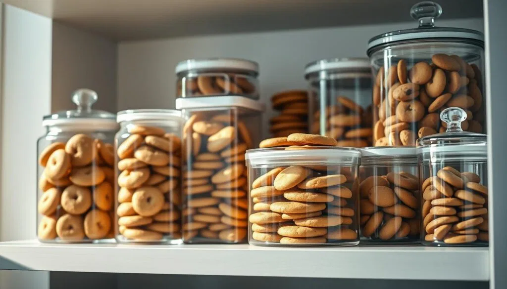 Plätzchen Lagerung
