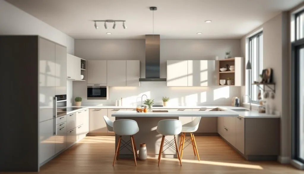 Platzsparende Küchenplanung