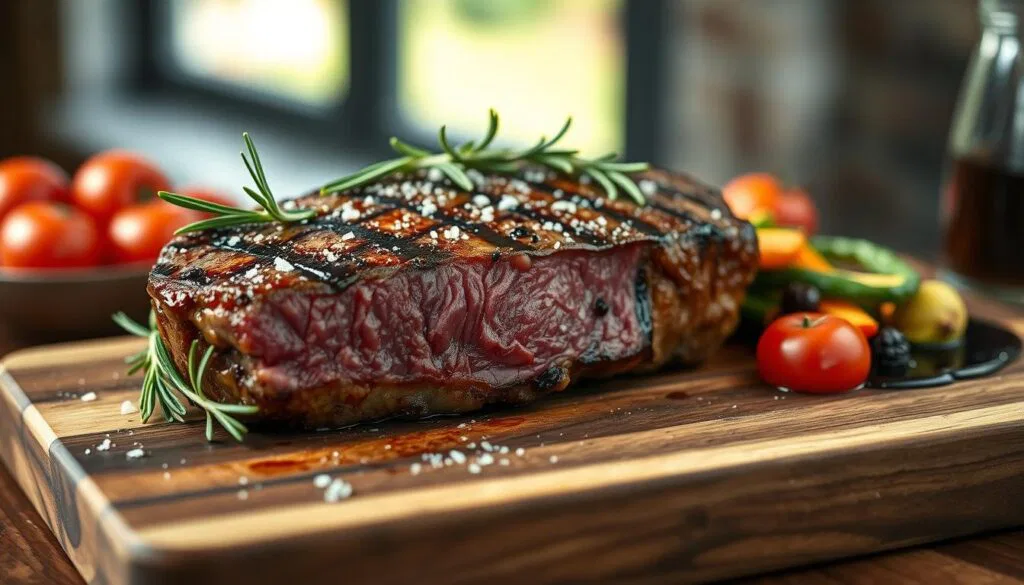 Porterhouse Steak Präsentation