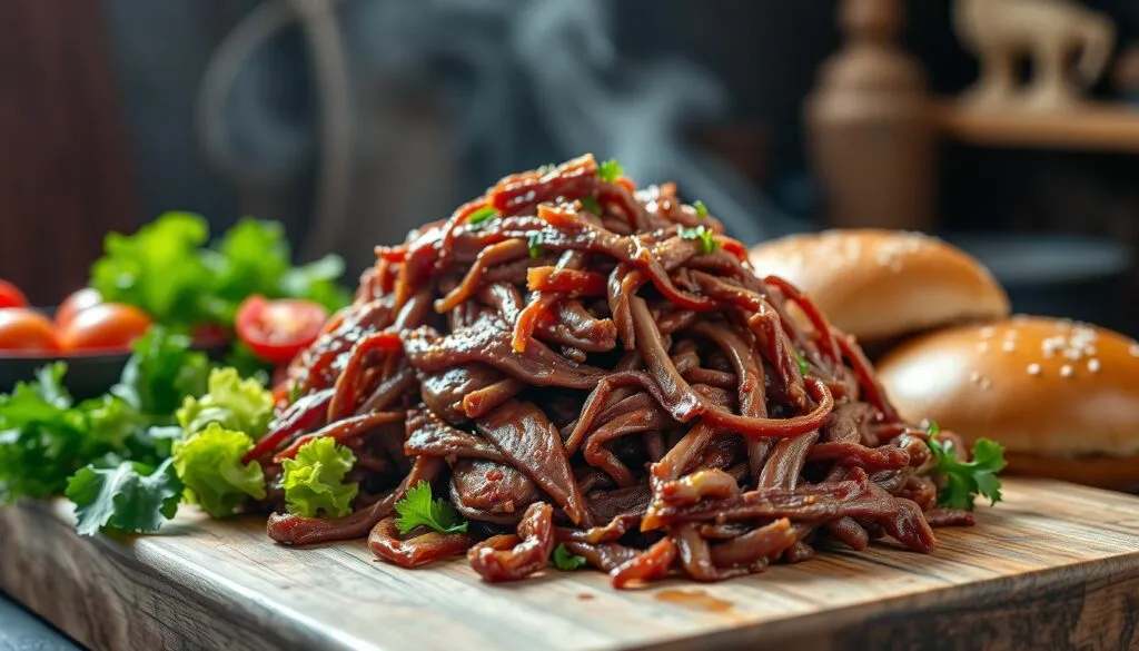 Pulled Beef Backofen