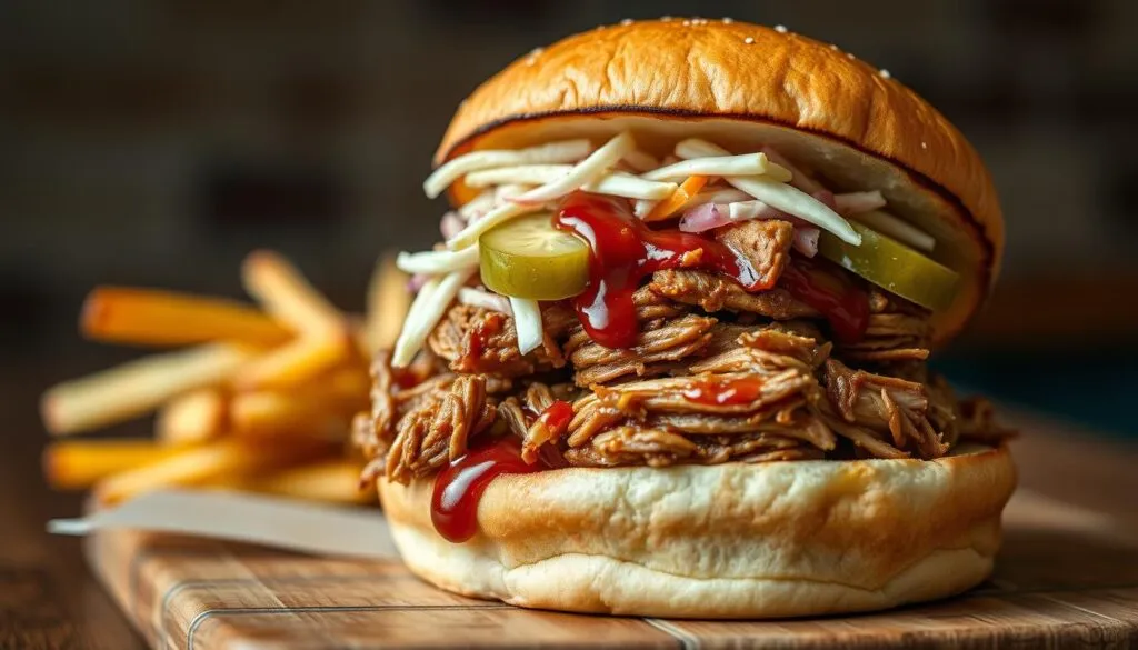 Pulled Pork Burger