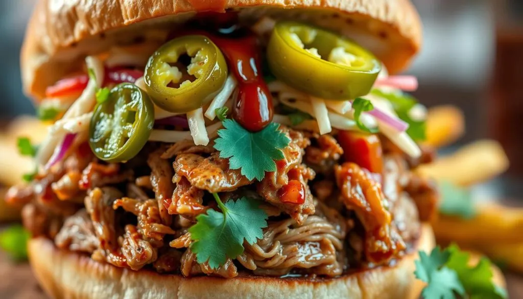 Pulled Pork Burger Toppings