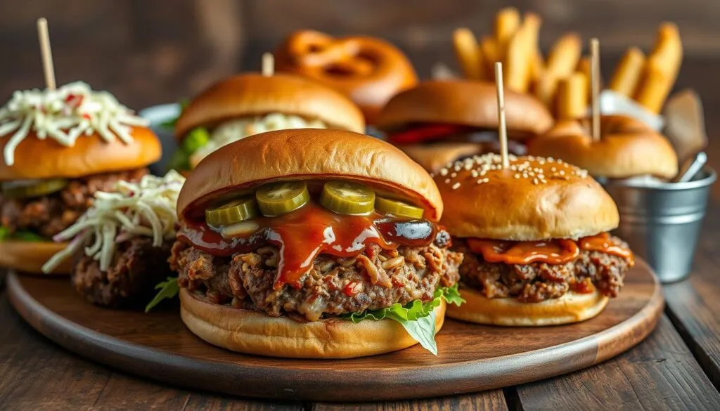 Pulled Pork Burger Variationen