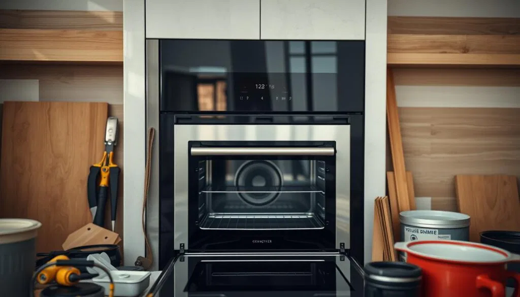 Pyrolyse Backofen Installation