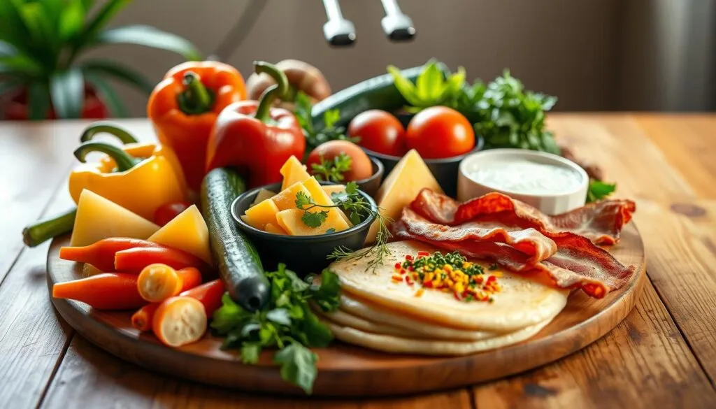 Raclette-Zutaten