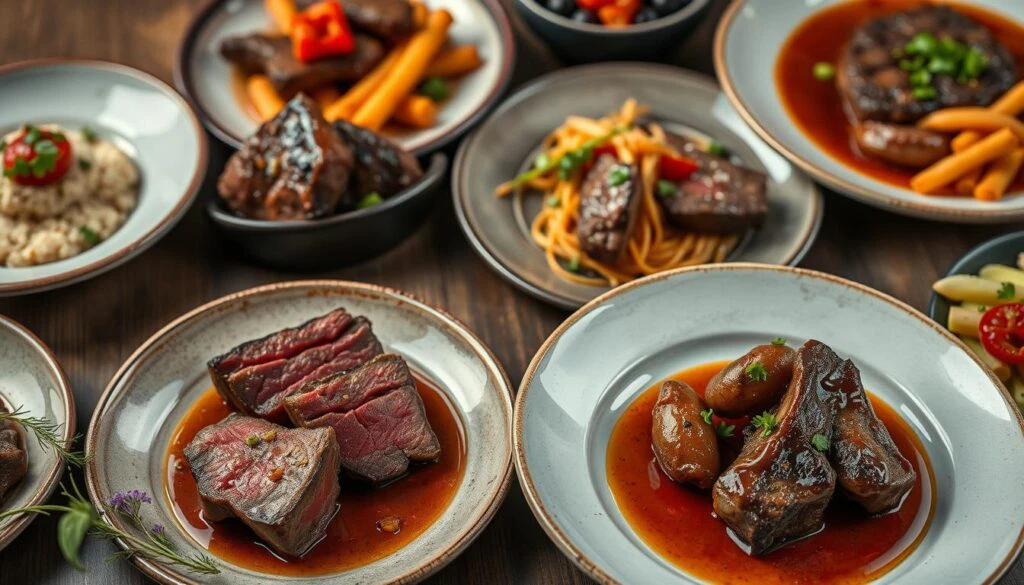 Rinderbäckchen Variationen