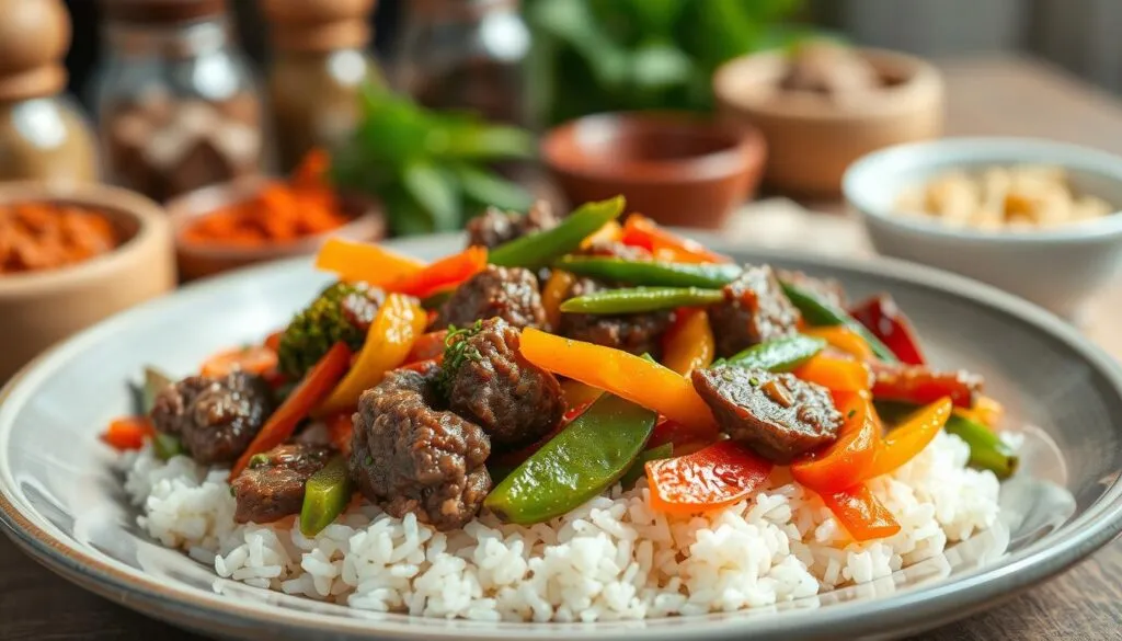 Rindfleisch asiatisch Rindfleisch asiatisch