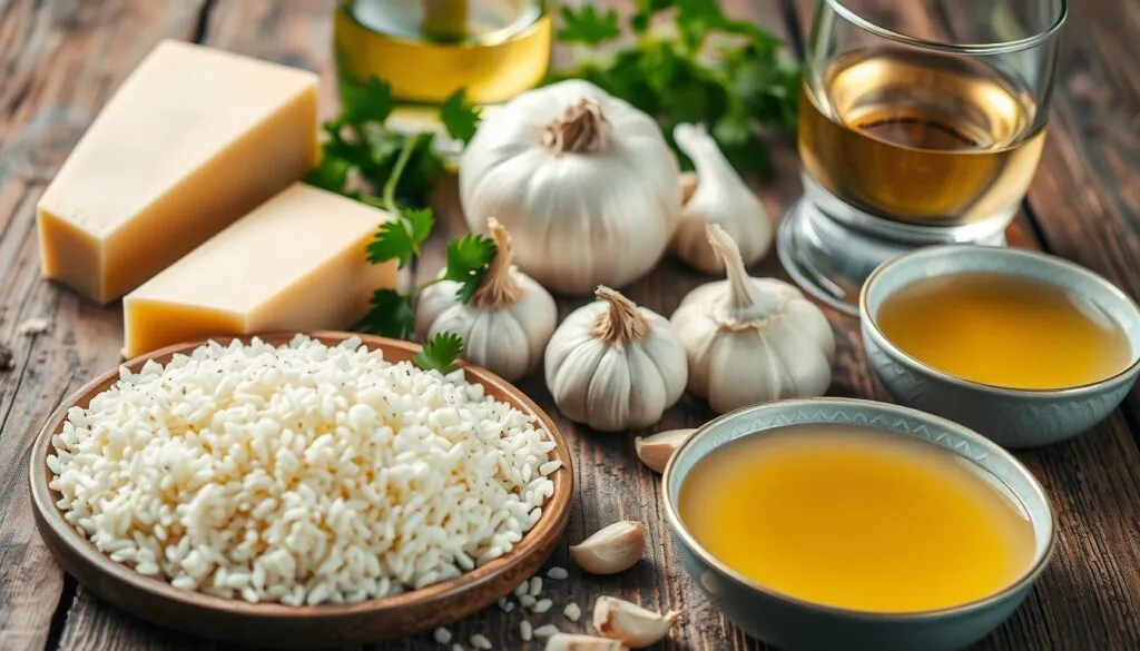 Risotto-Zutaten