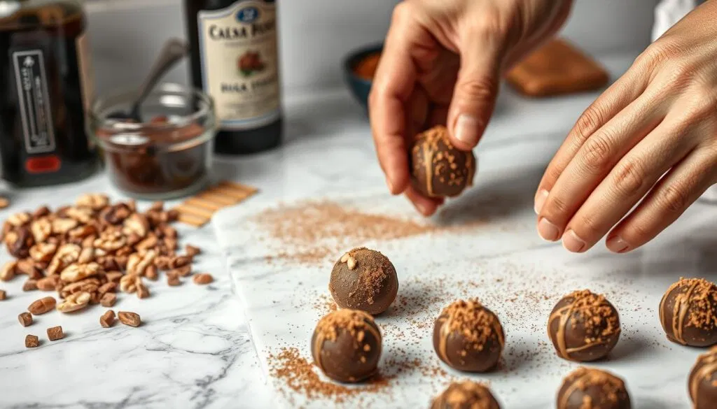 Rumkugeln Zubereitung