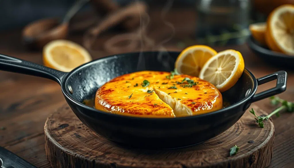 Saganaki Gericht