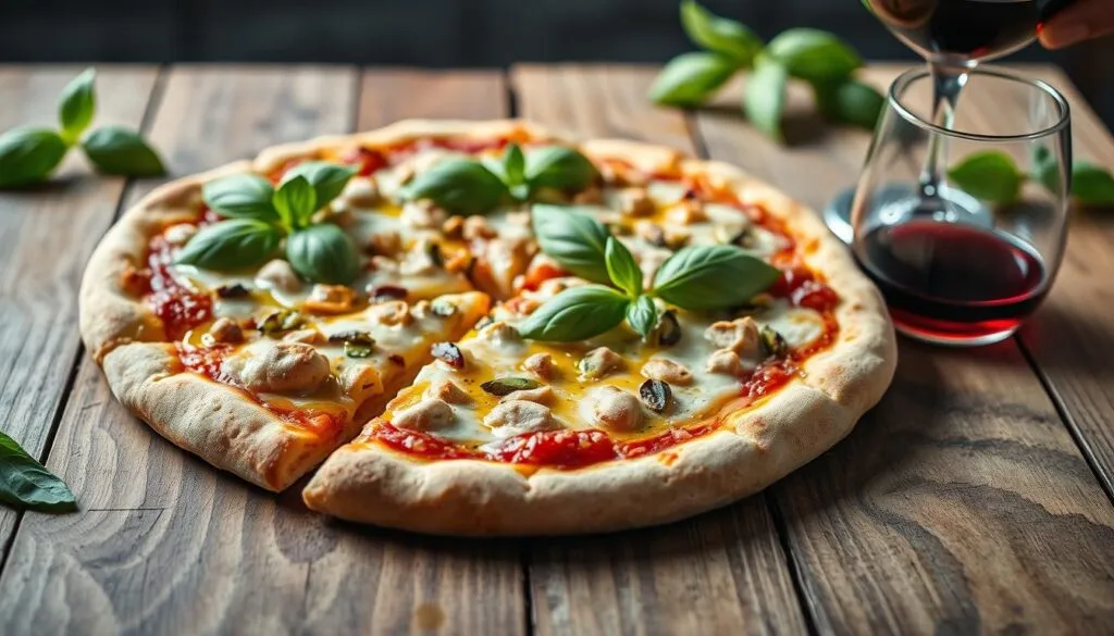 Serviervorschläge für Pizza Pistacchio