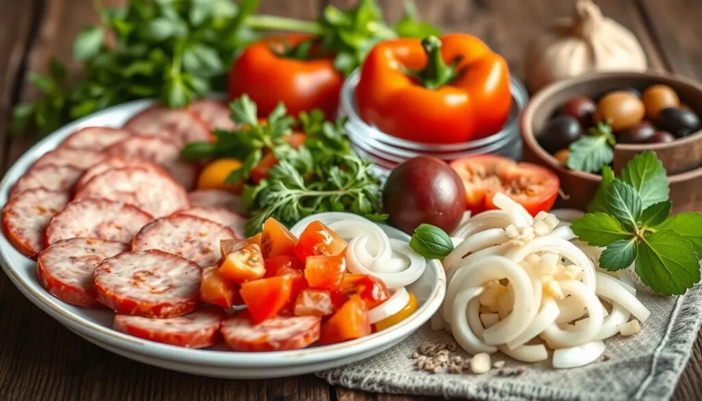 Soljanka-Zutaten Soljanka-Zutaten