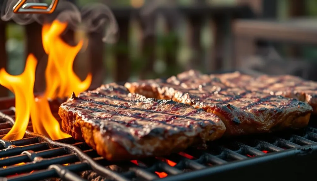 Steaks grillen