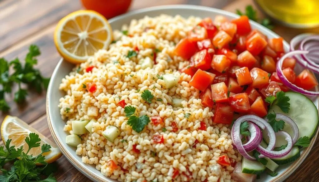 Türkischer Couscous Salat Zutaten