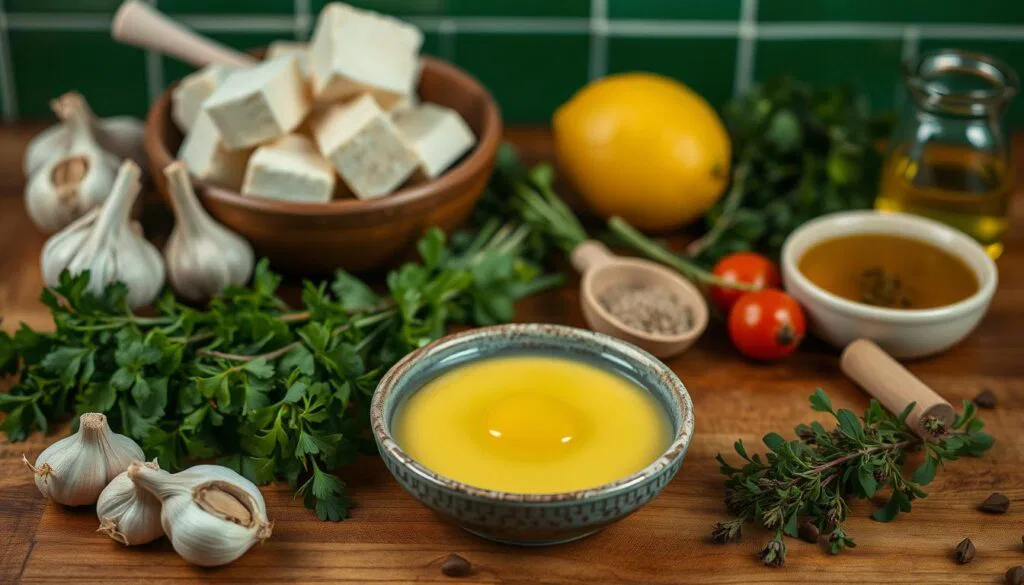 Vegane Aioli Zubereitung