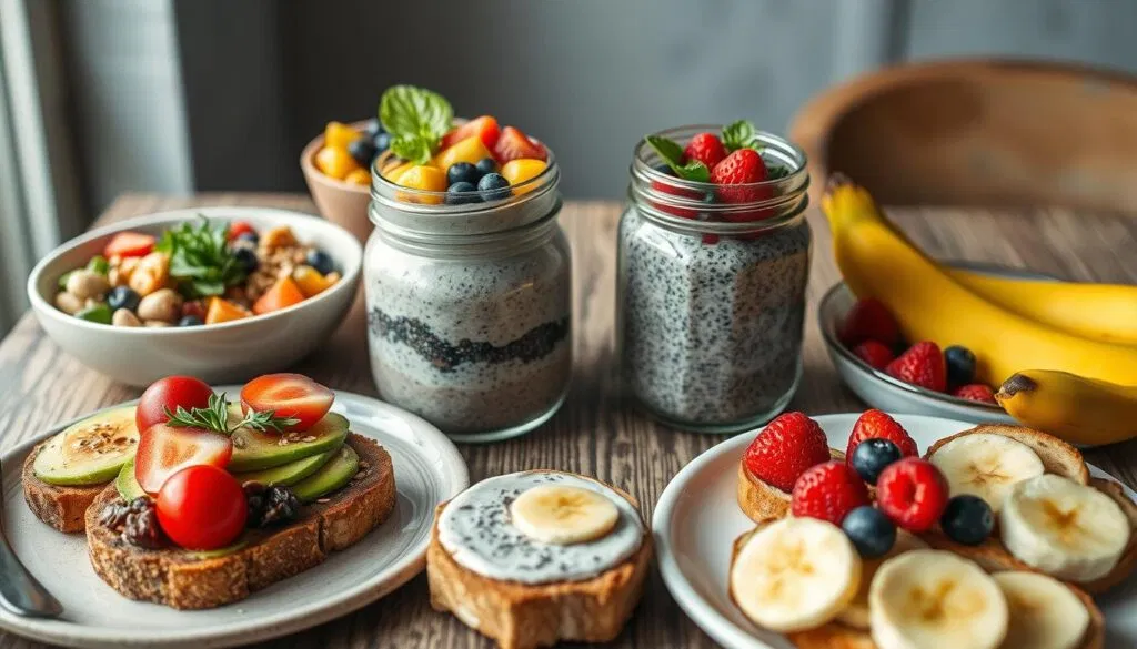 Vegane Frühstücksoptionen