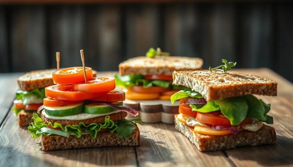 Vegane Sandwichalternativen