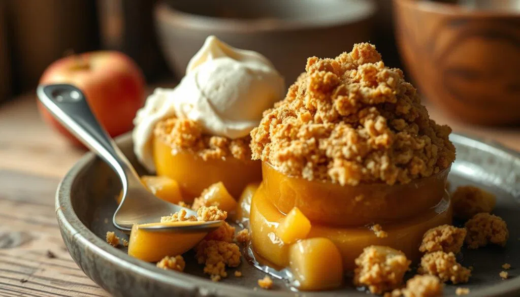 Veganer Apple Crumble