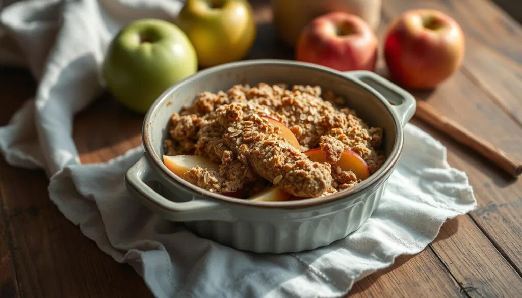 Veganer Apple Crumble