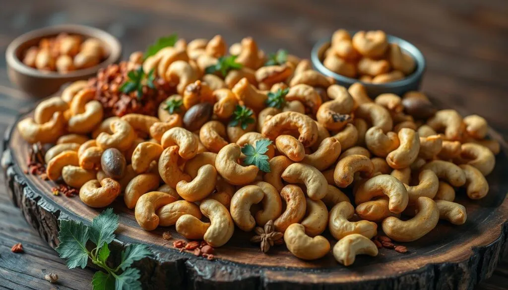 Vielfältige Cashew-Snacks Vielfältige Cashew-Snacks