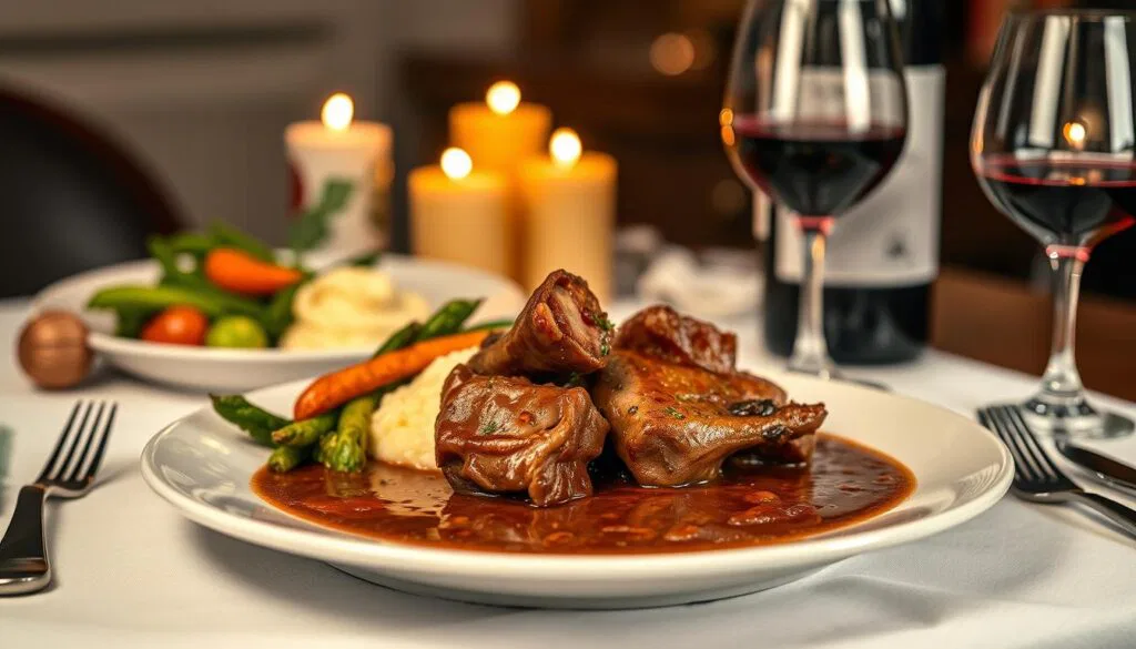 Weinbegleitung für Kalbsbäckchen