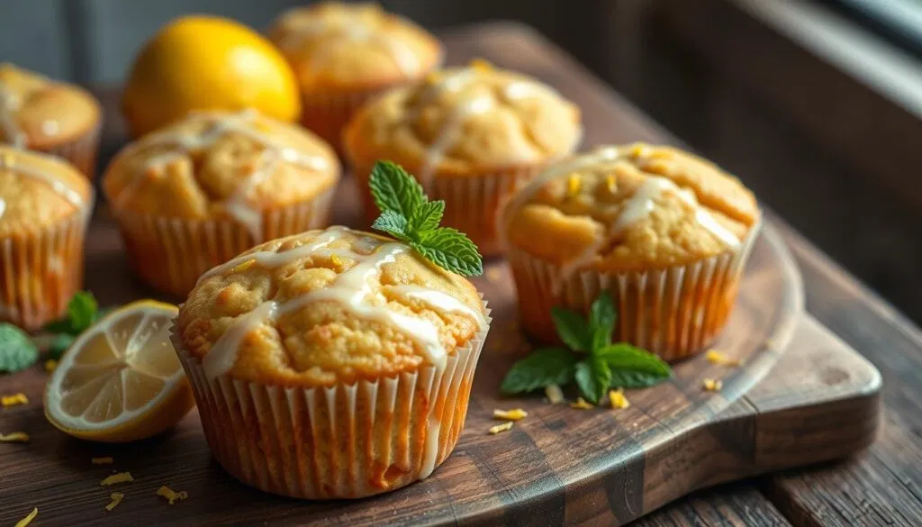 Zitronen Muffins