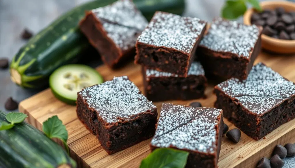 Zucchini-Brownies Zucchini-Brownies