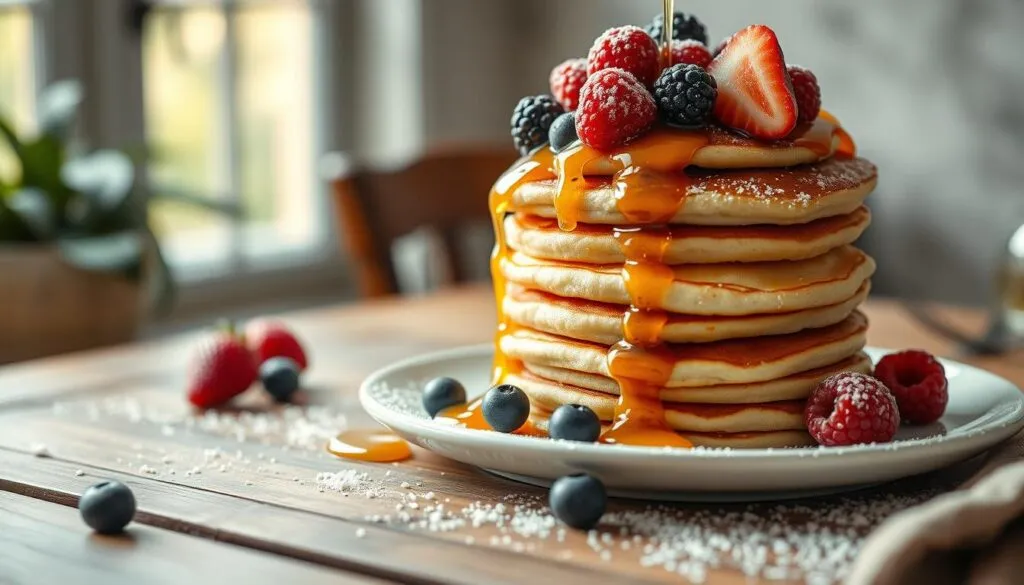 cremige Pfannkuchen