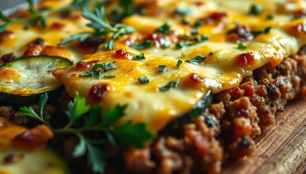 knuspriger Zucchini-Auflauf knuspriger Zucchini-Auflauf