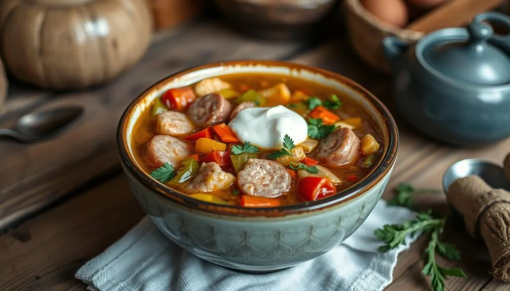 russische Suppe russische Suppe