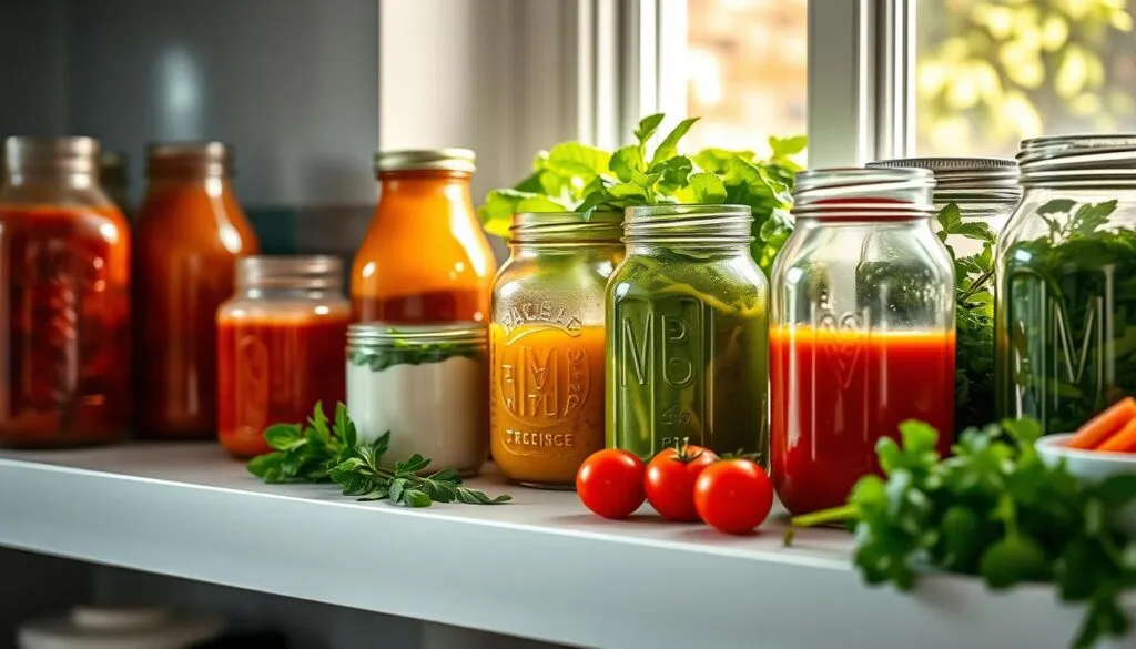 American Dressing Aufbewahrung