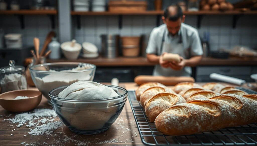 Baguette Herstellungsanleitung