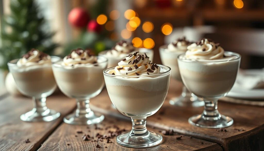 Eierlikörcreme Servieren