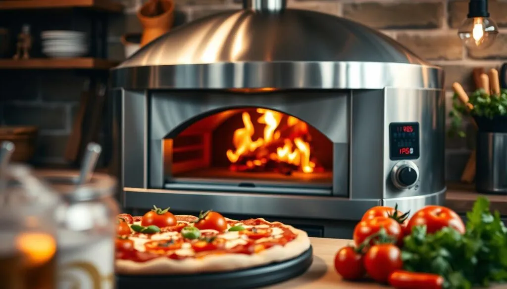 Moderner Pizzaofen für perfekte Pizzazubereitung