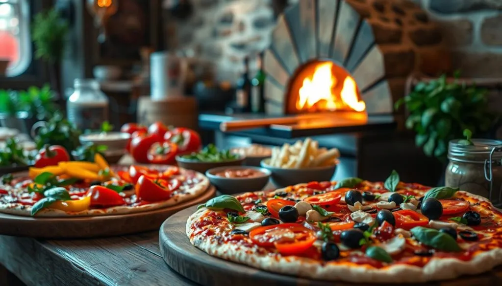 Pizzastation für Partys