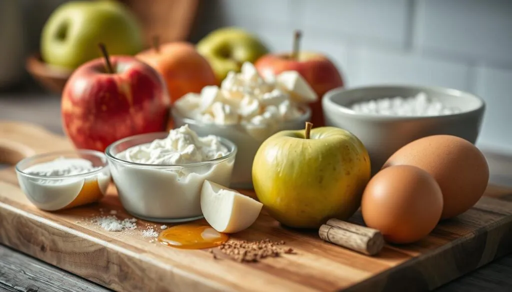 Zutaten für Quarkauflauf