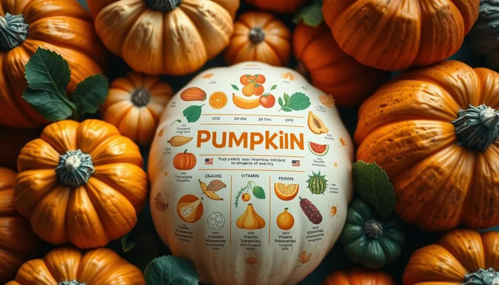 Kürbis Nährstoffe Infografik