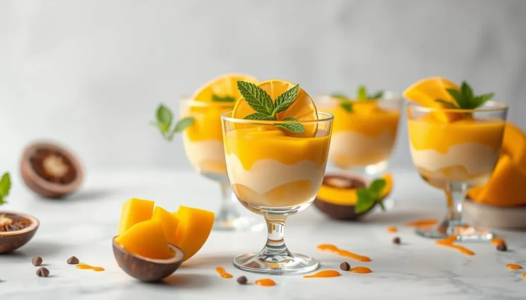 Mango Nachtisch Präsentation