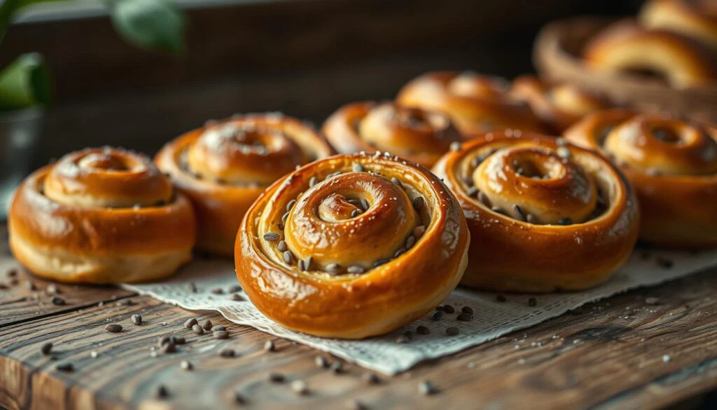 Mohnschnecken Backanleitung